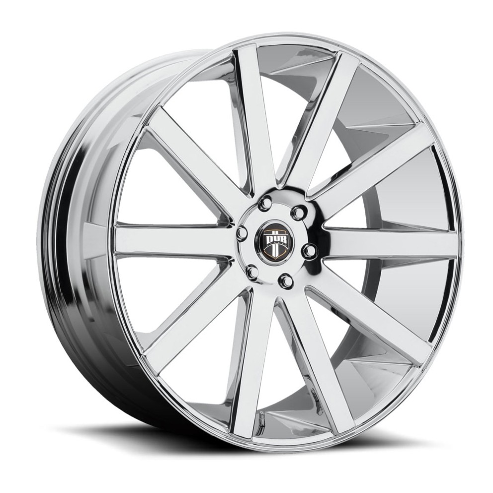 DUB Wheels S120260084+20 Shot Calla S120 Wheel Chrome Plated 26x10 +20