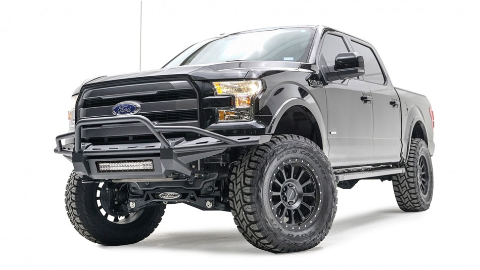 Fab Fours FF15-D3271-1 Aero Front Bumper Ford F-150 15-17