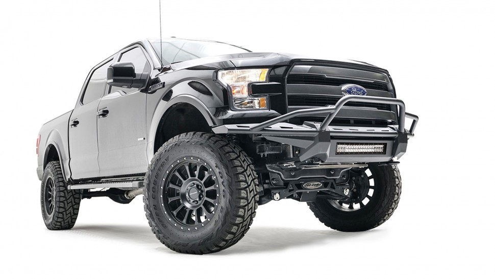 Fab Fours FF15-D3271-1 Aero Front Bumper Ford F-150 15-17