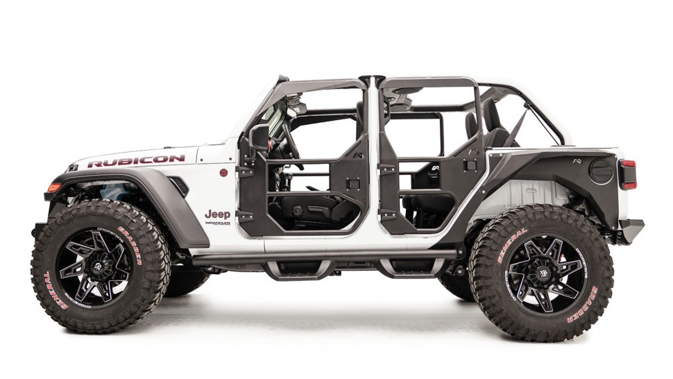 Літні трубні двері передні Jeep Gladiator 20-21 Fab Fours JL1030-1