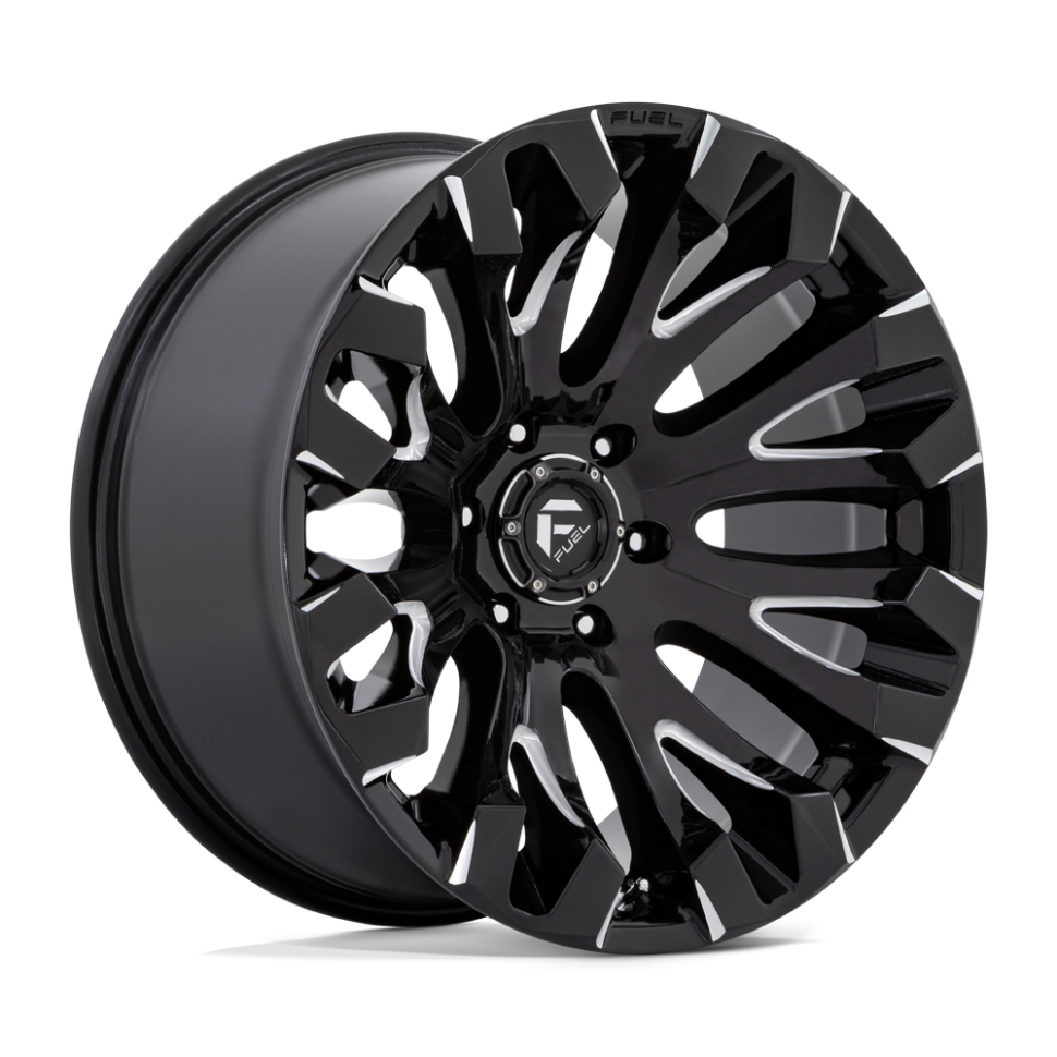 Колесный диск Fuel Off Road Quake Gloss Black Milled 20x9 ET+1 D82820906550