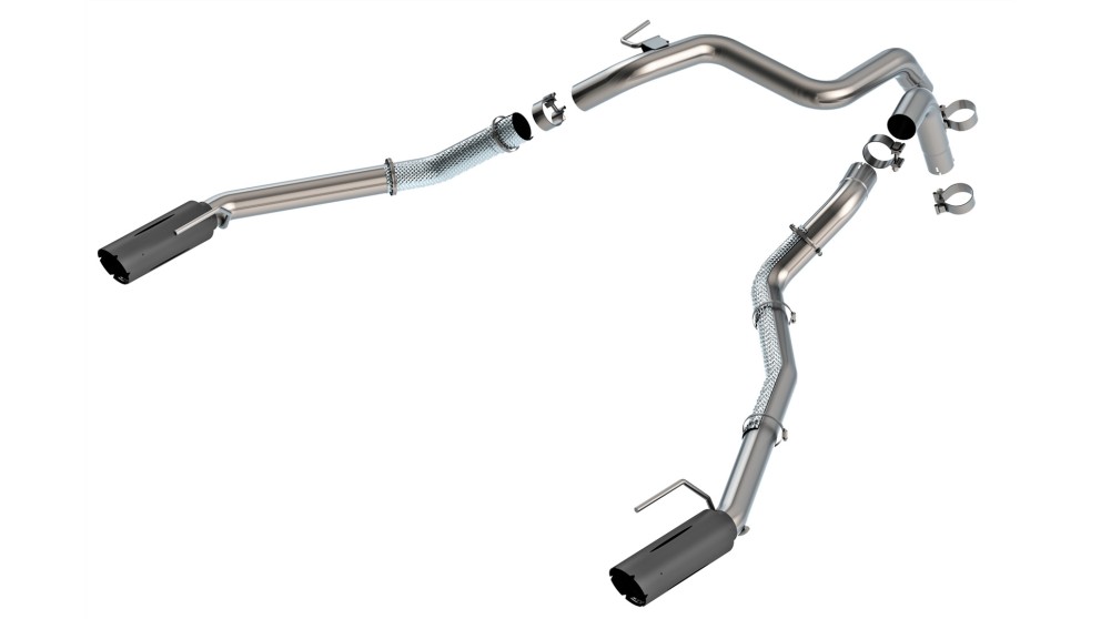 Borla 60743BRCB Pipe Kit Ford Ranger Raptor 24-25
