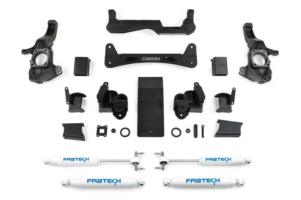 Лифт комплект подвески Chevrolet Silverado/GMC Sierra 3500 20-24 Lift 6" Fabtech K1161