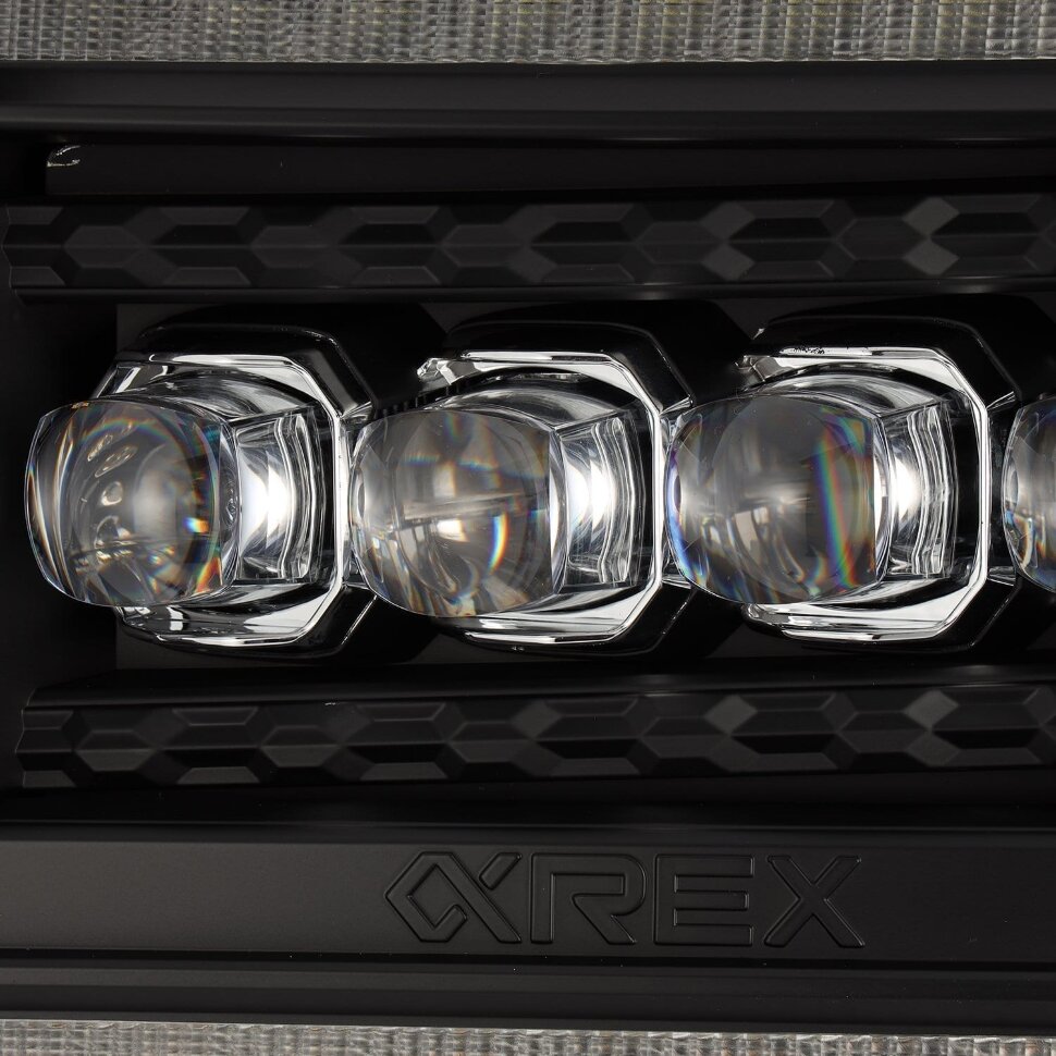 Комплект передніх Led фар GMC Sierra 1500/2500/Sierra 3500 14-18 NOVA-Series AlphaRex 880617