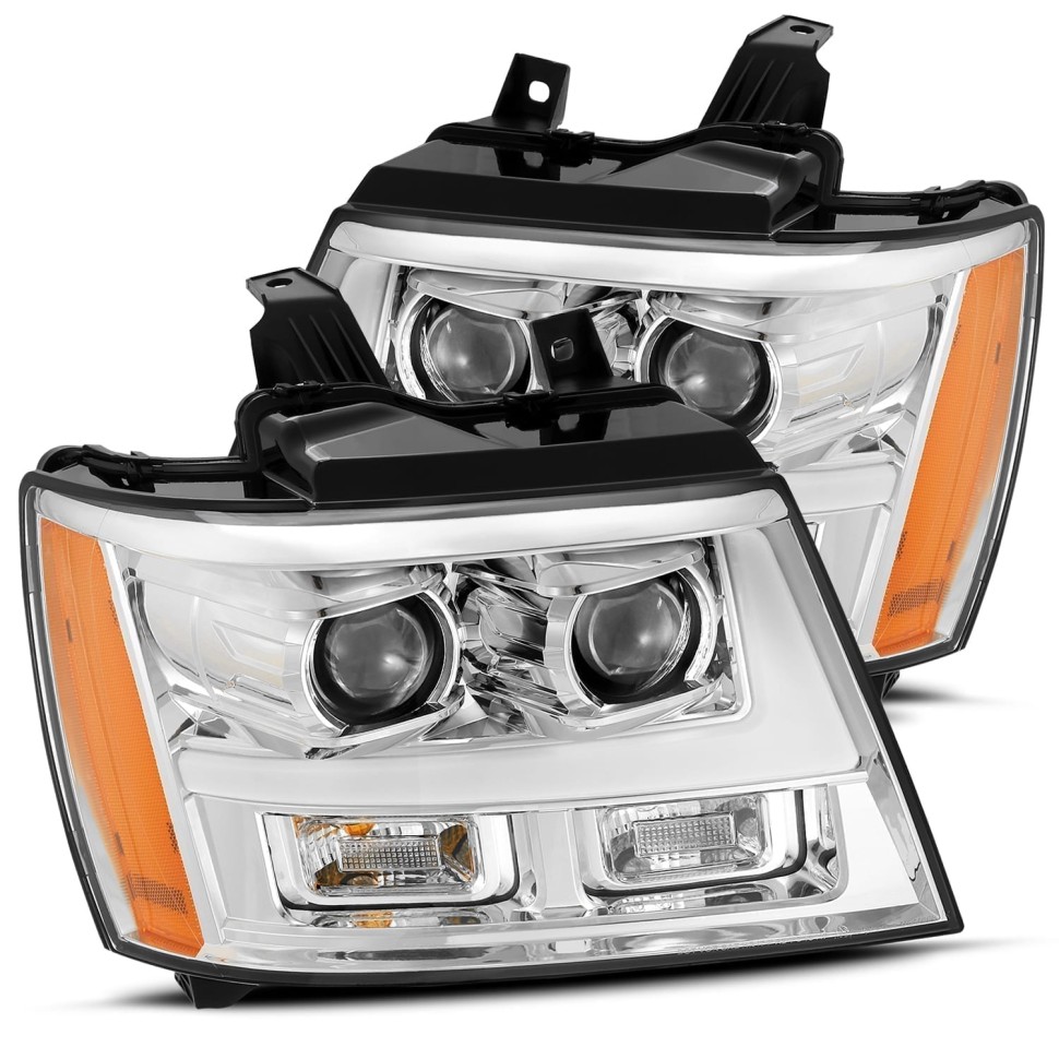 Комплект передних галогеновых фар Chevrolet Tahoe/Suburban/Avalanche 07-14 PRO-Series AlphaRex 880298