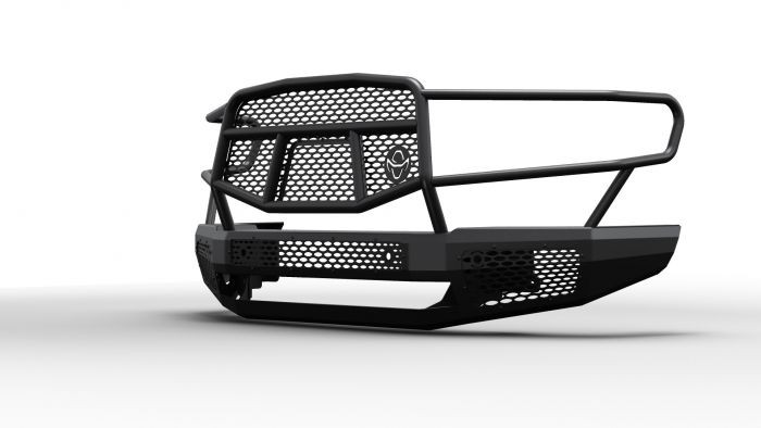 Ranch Hand Midnight Series Front Bumper w/ Grille Guard Chevrolet Silverado 1500 19-20 New Body Style (MFC19HBM1)