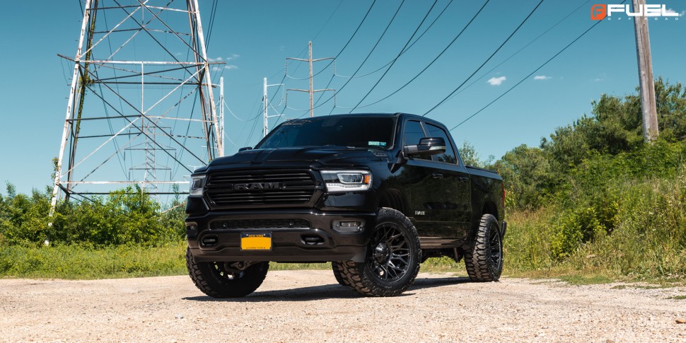 Колесный диск Fuel Off Road Twitch Blackout 20x9 ET+1 D77220902750