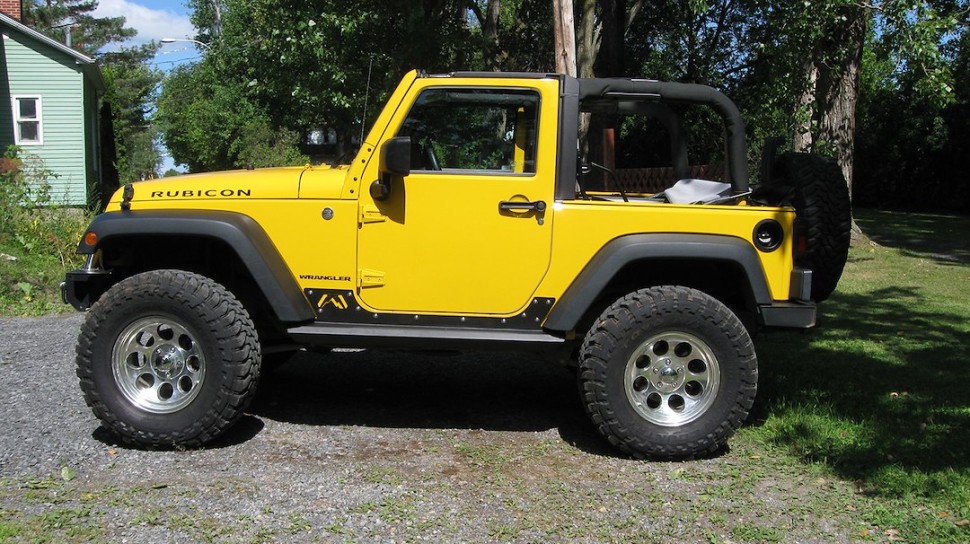 Пороги Rock Sliders Jeep Wrangler JK 07-18 2 Door Fab Fours JK07-G1350-1