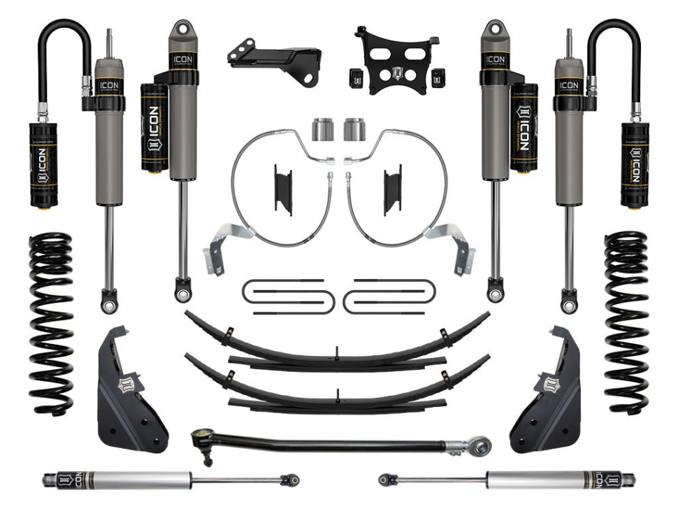 Ліфт-комплект підвіски Ford F-250/F-350 23-26 Stage 4 EXP Lift 4.5" Icon Vehicle Dynamics K64544L