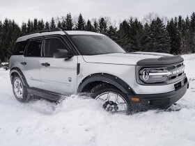 Расширители колесных арок Ford Bronco Sport 21-25 перед 2шт. Pocket Style Bushwacker 20133-02