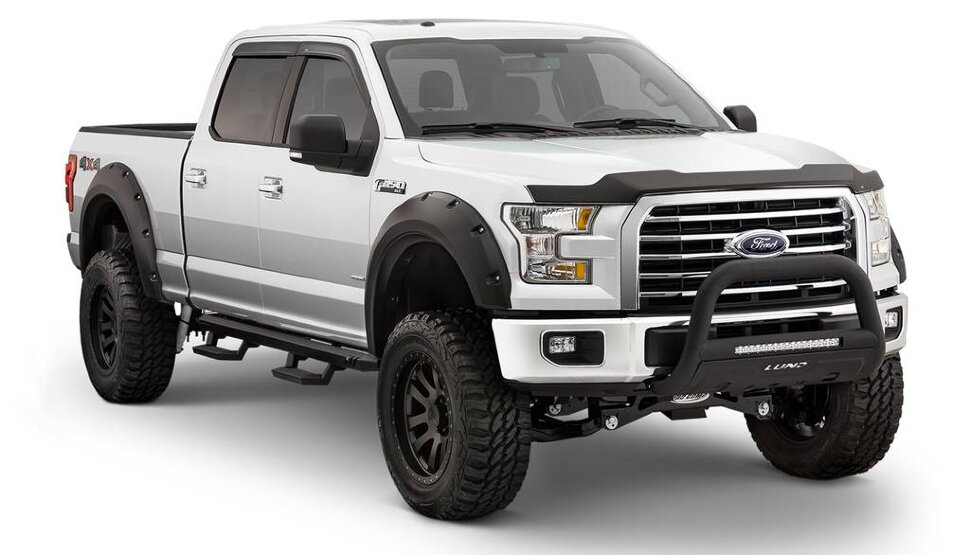 Расширители колесных арок Ford F-150 15-17 к-кт 4 шт. Max Coverage Bushwacker 20939-02