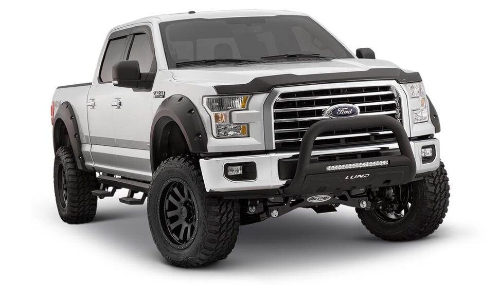 Расширители колесных арок Ford F-150 15-17 к-кт 4 шт. Max Coverage Bushwacker 20939-02