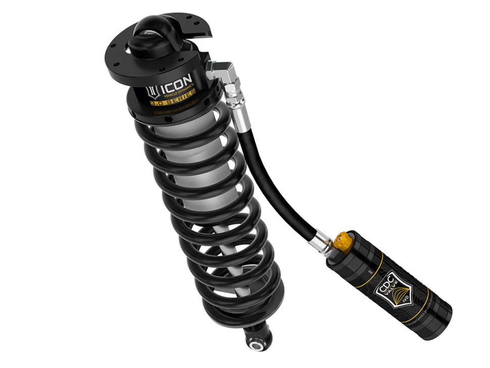 Койловер передній з резервуаром регульований Ford F-250/F-350 05-26 3.0 VS Remote Reservoir CDCV Lift 2.5-3" Icon Vehicle Dynamics 61800C Пара