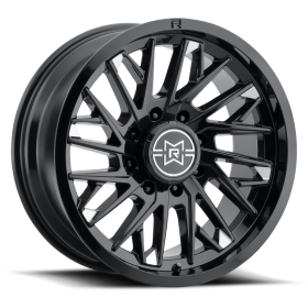 Колісний диск Raised Wheels 801 Gloss Black Milled 20x12 ET -40 MR80121287540N