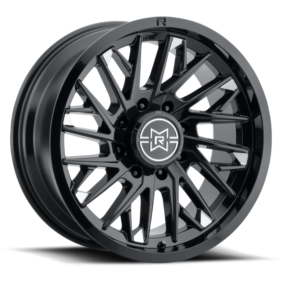 Колісний диск Raised Wheels 801 Gloss Black Milled 20x12 ET -40 MR80121287540N