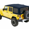 Bestop 5482369 Supertop NX Soft Top Jeep Wrangler JK 07-18 4 Door (Navy Blue)