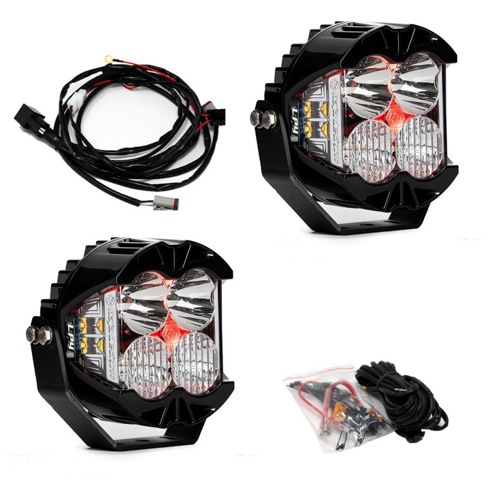 Комплект додаткових LED фар з підсвіткою 5.1" Driving/Combo LP4 Pro Baja Designs 297814