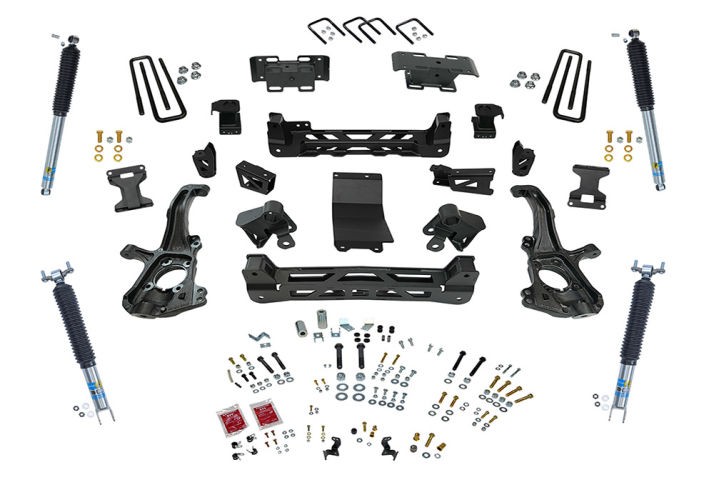 Superlift K255B Suspension Lift Kit 6" Chevrolet Silverado 2500/3500 20-22 (Bilstein Shocks)
