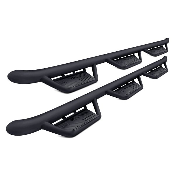 Боковые трубные пороги Ford F-250/F-350 99-16 Crew Cab Podium LG & SS N-FAB HPF99105CC-6-TX