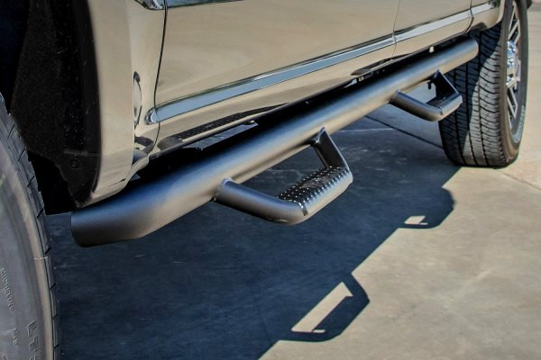 Защитные боковые пороги Ford F-250/F-350 17-22 SuperCab Nerf N-FAB 3" F17110QC-TX