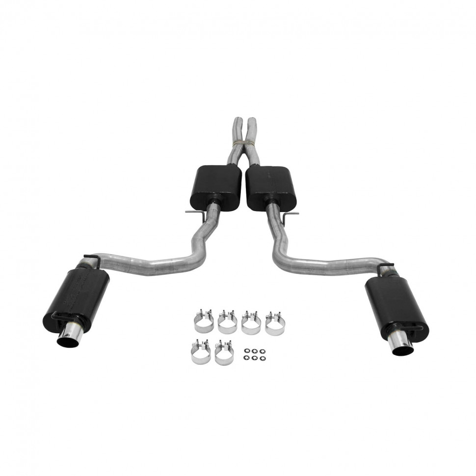 Flowmaster 817737 American Thunder Cat-back Exhaust System 15-21 Dodge Challenger