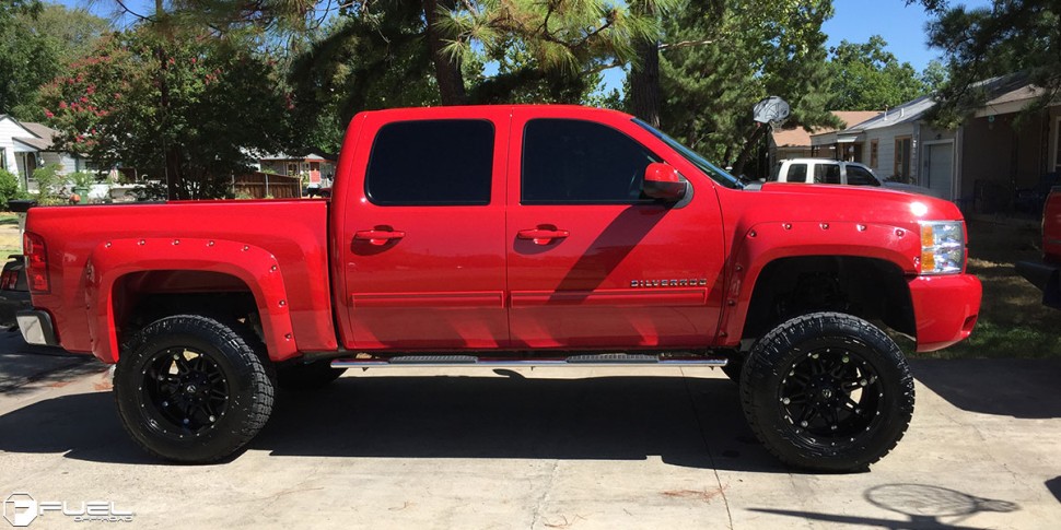 Fuel Off Road D53120009845 Hostage Wheel Matte Black 20x10 -24