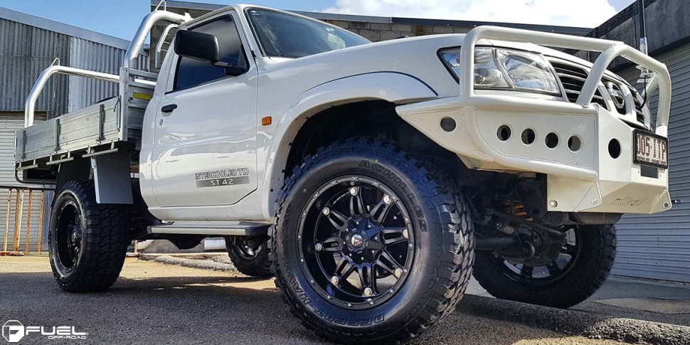 Fuel Off Road D53120009845 Hostage Wheel Matte Black 20x10 -24