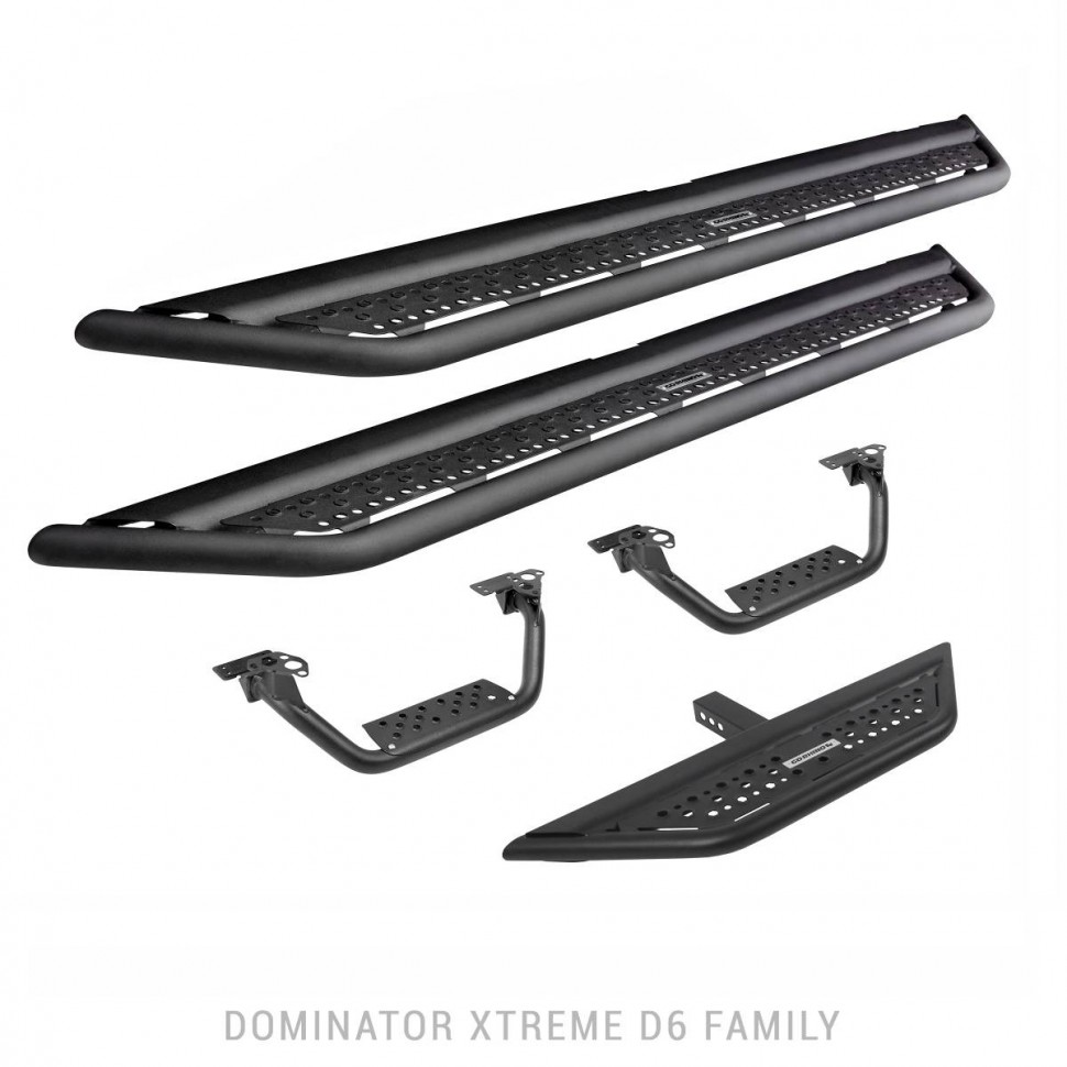 Go Rhino D64129T Dominator Xtreme D6 Step System Ford Bronco 21-23 4 Door