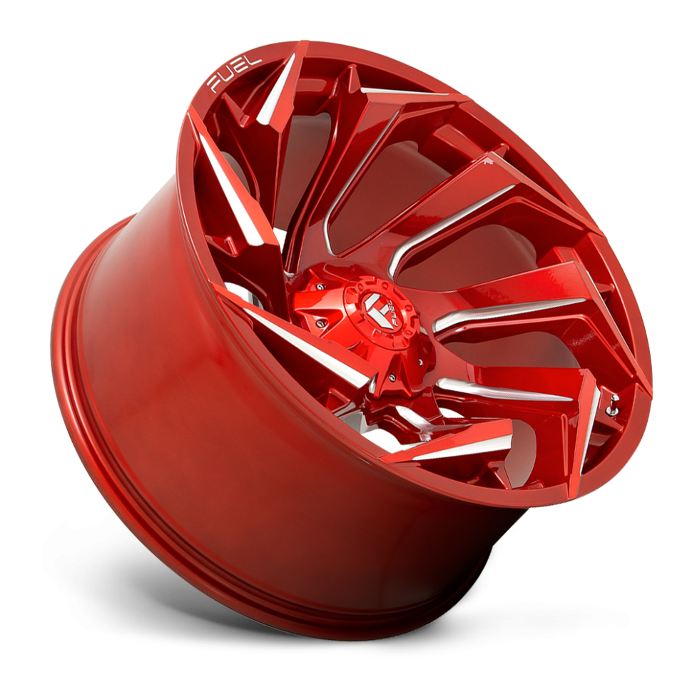 Колесный диск Fuel Off Road Reaction Candy Red Milled 15x8 ET-18 D75415808337