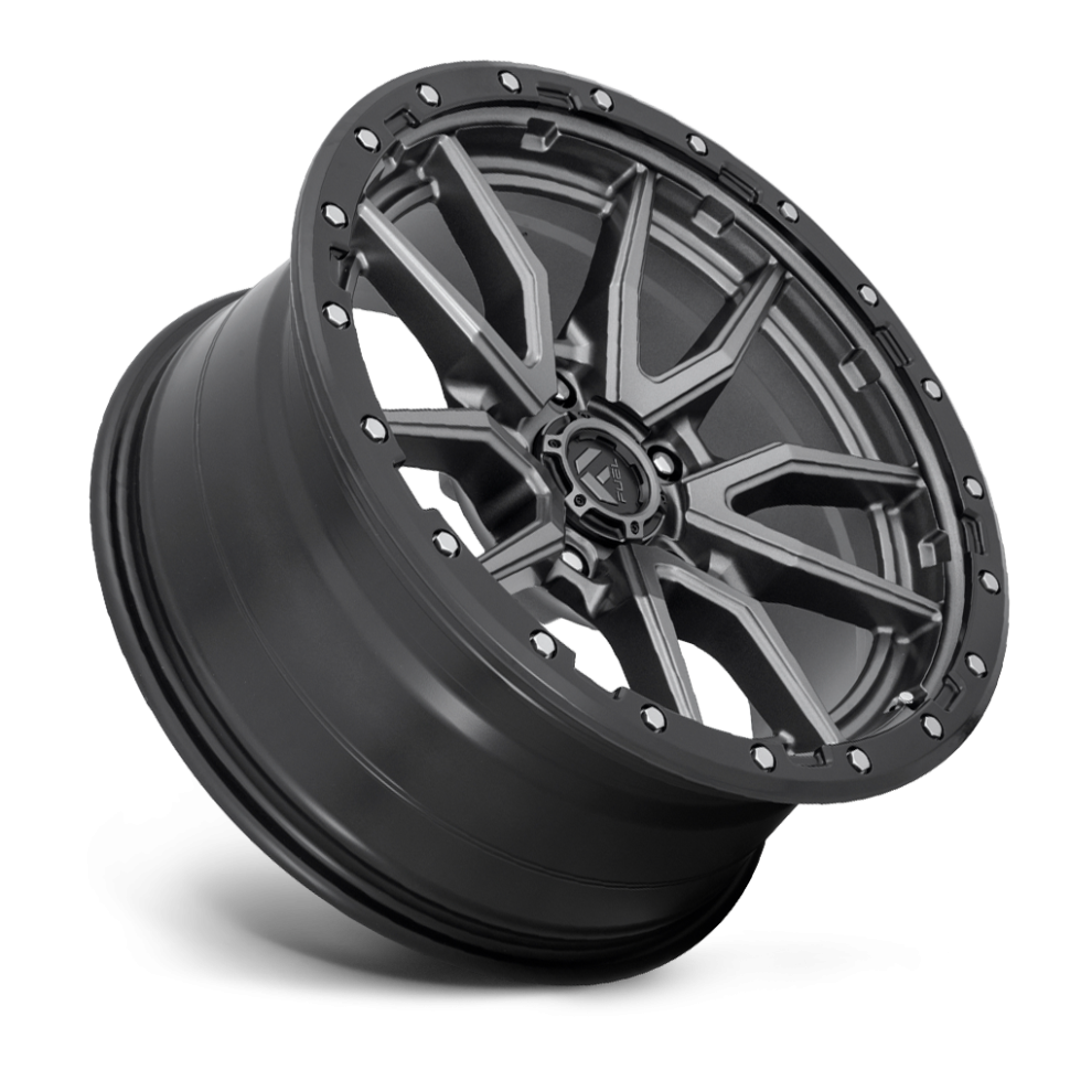 Колесный диск Fuel Off Road Rebel 5 Matte Gun Metal Black Bead Ring 17x9 ET+1 D68017905650