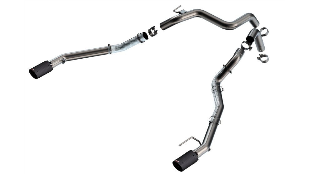 Borla 60743CFBA Pipe Kit Ford Ranger Raptor 24-25