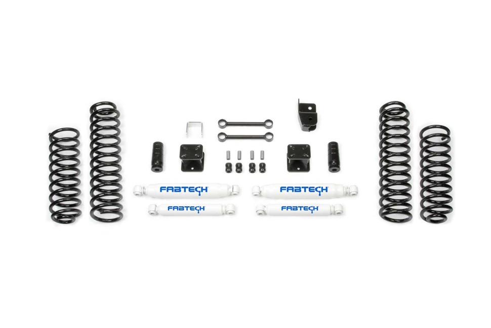 Ліфт-комплект підвіски Jeep Wrangler JK 07-18 Lift 3" Fabtech K4048