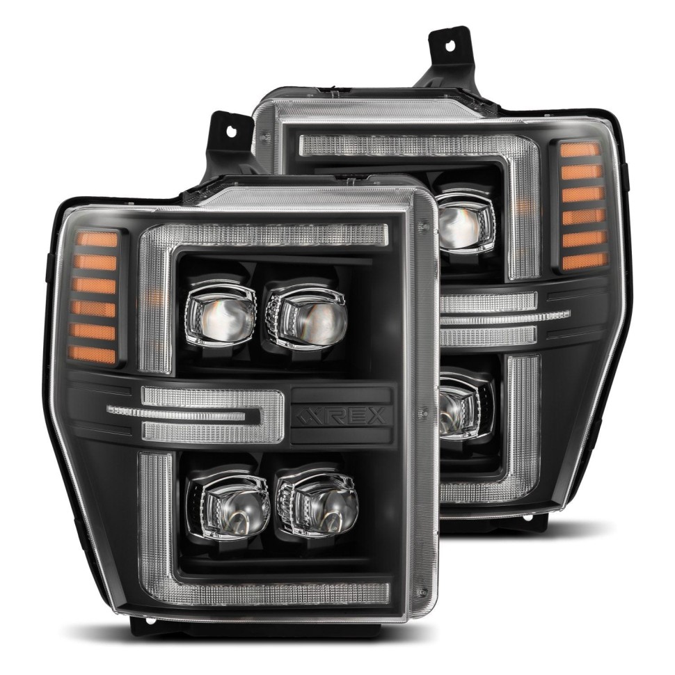 Комплект передних Led фар Ford F-250/F-350/F-450/F-550/Excursion 08-10 NOVA-Series AlphaRex 880310