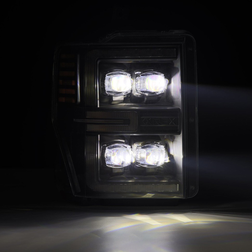 Комплект передних Led фар Ford F-250/F-350/F-450/F-550/Excursion 08-10 NOVA-Series AlphaRex 880310