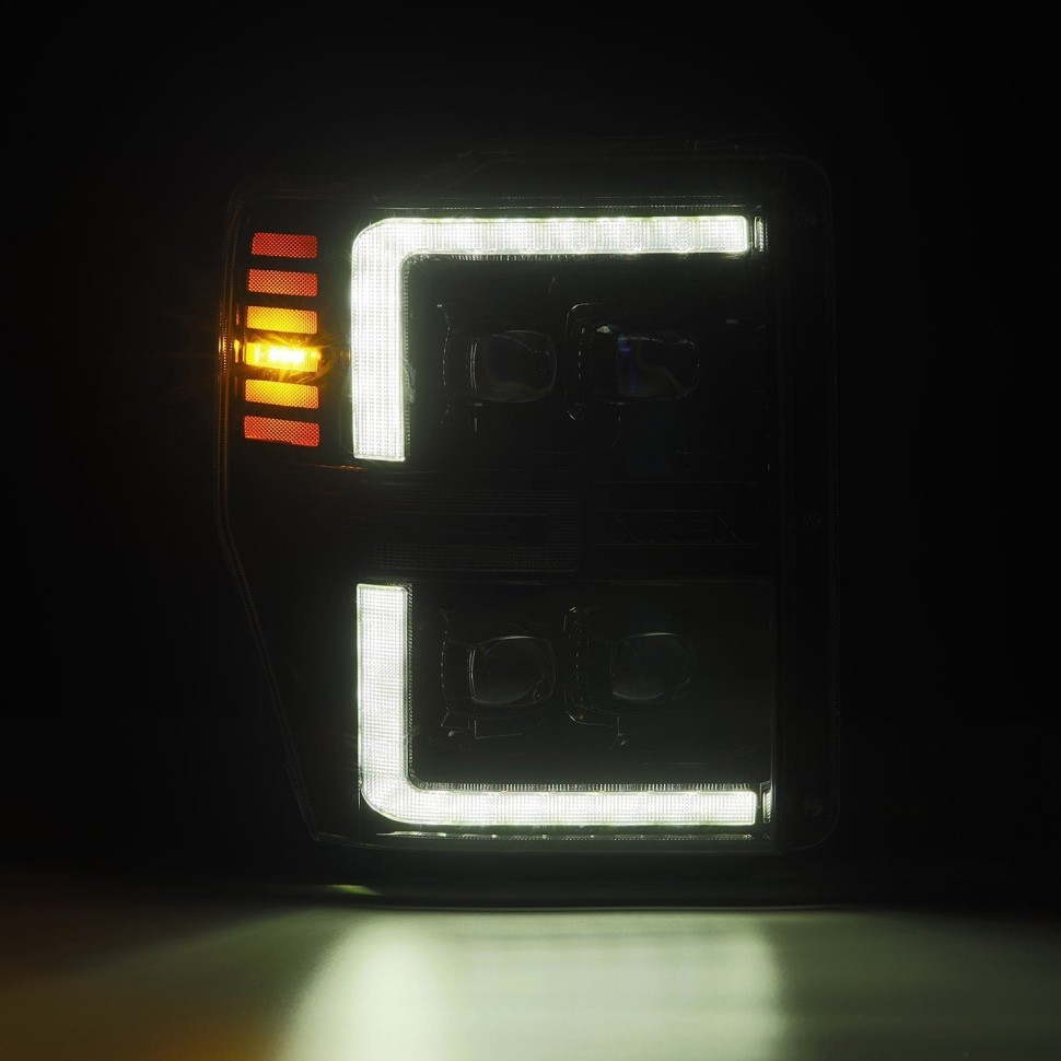 Комплект передних Led фар Ford F-250/F-350/F-450/F-550/Excursion 08-10 NOVA-Series AlphaRex 880310
