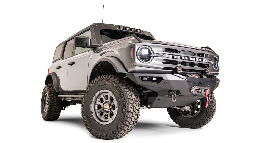 Передний бампер Premium Ford Bronco 21-22 Fab Fours FB21-F5251-1