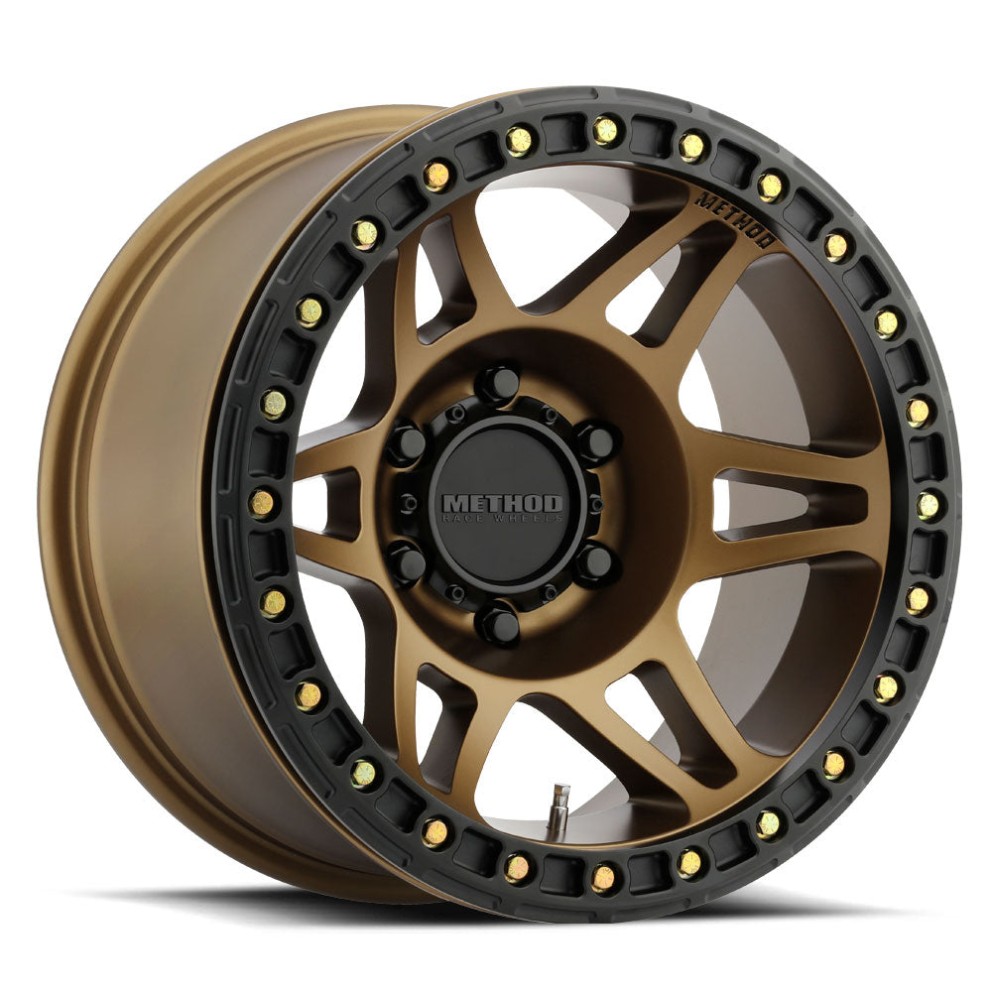Method Wheels MR10679080944B 106 Wheel Method Bronze 17x9 Offset -44