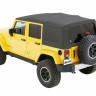 Bestop 5482370 Supertop NX Soft Top Jeep Wrangler JK 07-18 4 Door (Granite Grey)