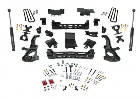 Ліфт комплект підвіски 6" Chevrolet Silverado 2500/3500 20-22 (Shadow Shocks) Superlift K255