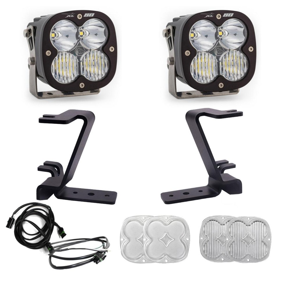 Baja Designs 448212UP XL80 Driving/Combo A-Pillar LED Light Kit Ford F-250/F-350 23-25