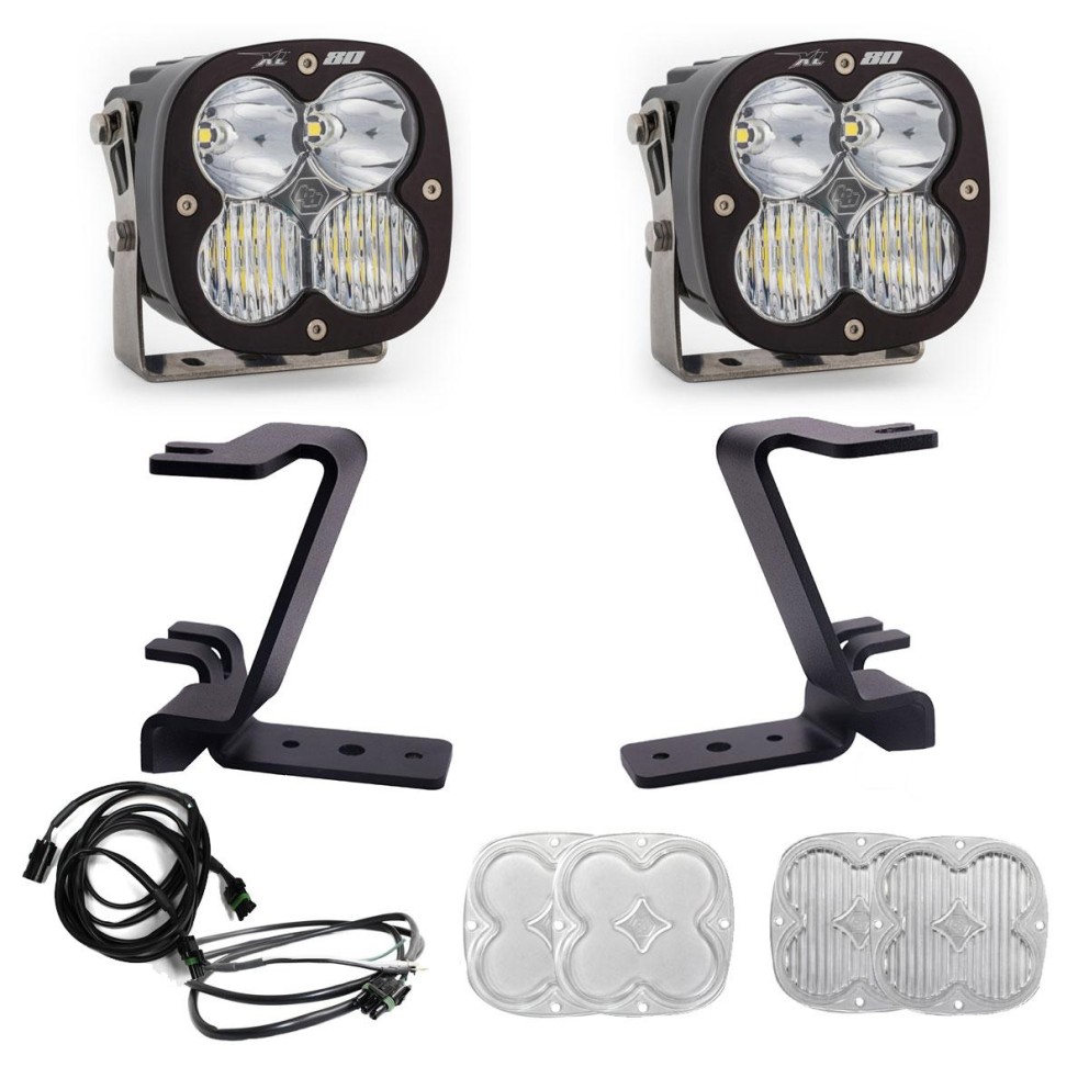Baja Designs 448212UP XL80 Driving/Combo A-Pillar LED Light Kit Ford F-250/F-350 23-25