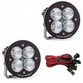 Baja Designs 577801 XL-R Sport 5.24"x5.24" Spot Led Off-Road Light Pair