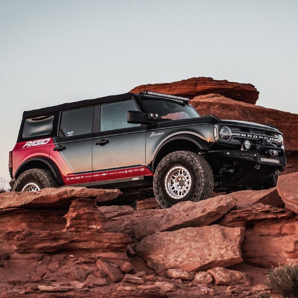 Світлодіодна Led балка 50" Broad/Spot Rigid Industries 450613