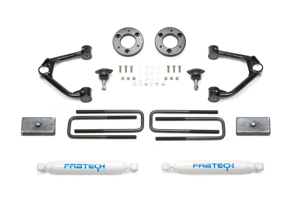 Ліфт-комплект підвіски Chevrolet Silverado/GMC Sierra 1500 AT4/Trail Boss 19-24 Lift 1.5" Fabtech K1152