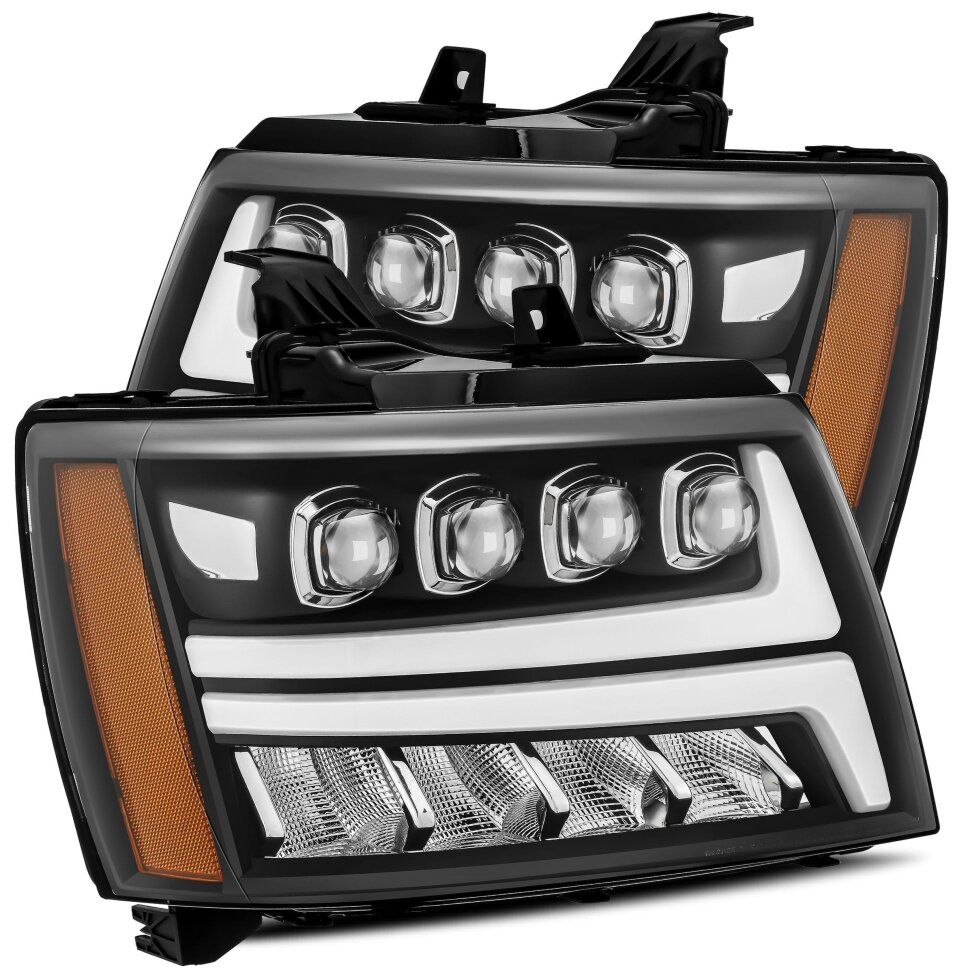 Комплект передніх Led фар Chevrolet Tahoe/Suburban/Avalanche 07-14 NOVA-Series AlphaRex 880288