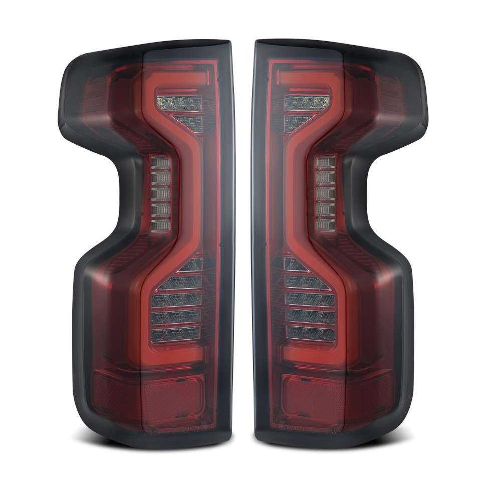AlphaRex 620060 PRO-Series Led Tail Lights Chevrolet Silverado 1500/2500/3500 19-25