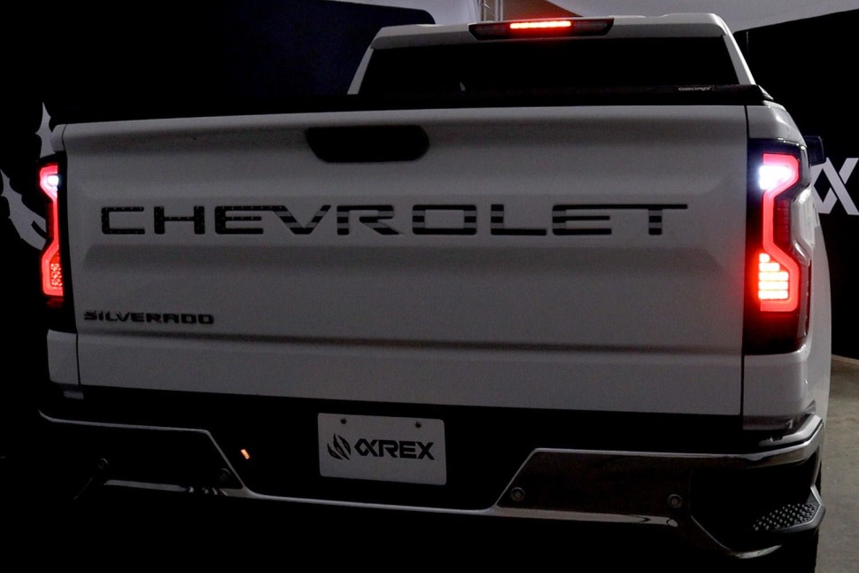 AlphaRex 620060 PRO-Series Led Tail Lights Chevrolet Silverado 1500/2500/3500 19-25