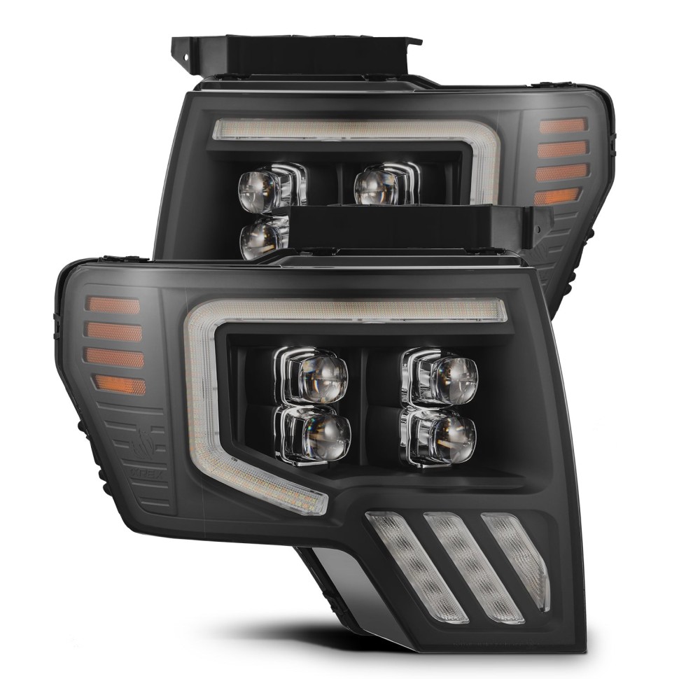 Комплект передних Led фар Ford F-150 09-14 NOVA-Series AlphaRex 880095