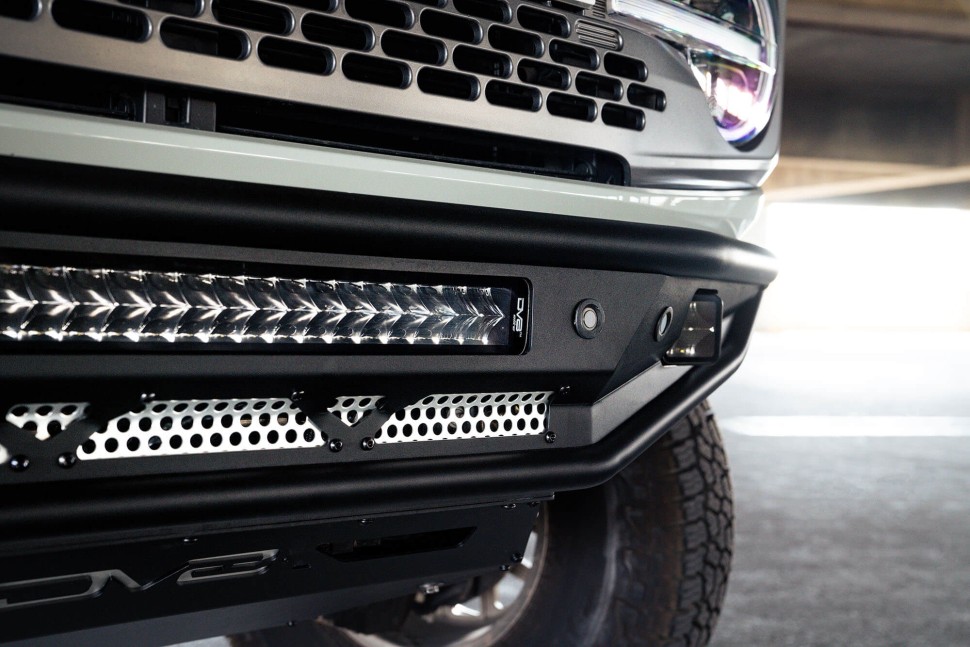 DV8 Offroad FBBR-04 Competition Front Bumper Ford Bronco 21-25