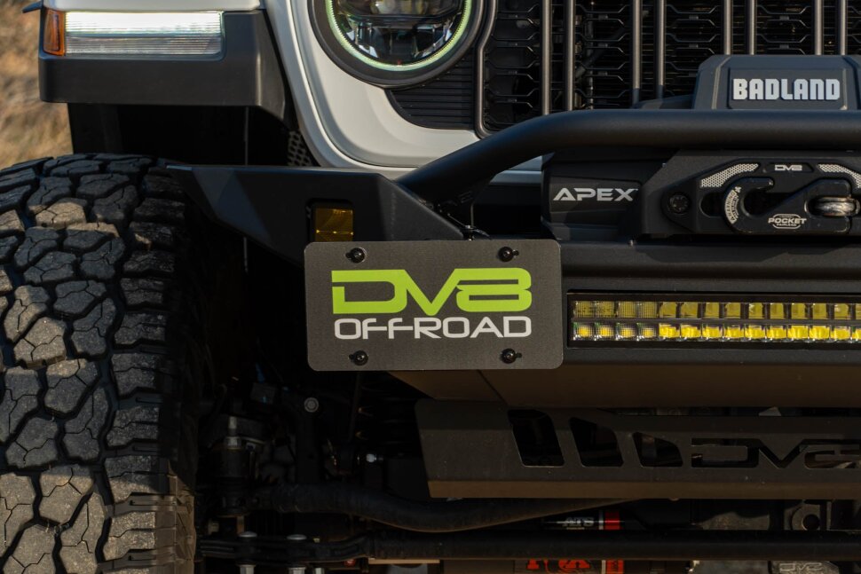 Кронштейн номера DV8 Offroad LPUN-01